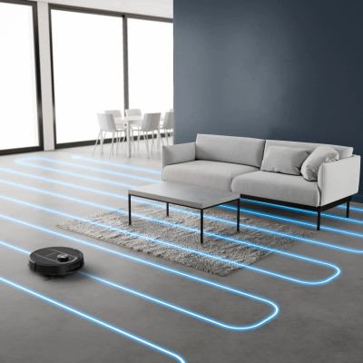 Робот-пилосос Rowenta миючий X-Plorer Serie 575 Max Standard, 10000ПаВт, h=10.5см, 0.22л, конт пил -0.3л, автон. робота до 120хв