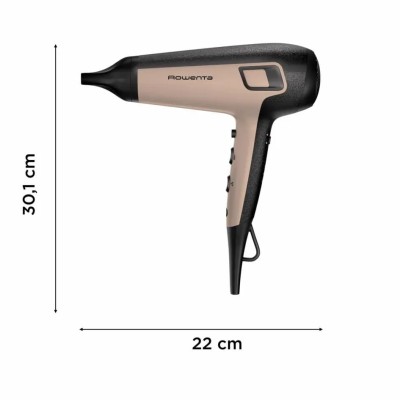 Фен Rowenta Renew, 2100Вт, 3 режими, дифузор, іоніз-я, хол. обдув, коричнево-чорний