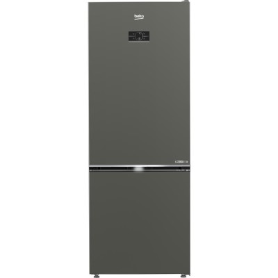 Холодильник Beko з нижн. мороз., 192x70x74.5, xолод.відд.-340л, мороз.відд.-150л, 2дв., А++, NF, дисплей, HarvestFresh, нерж