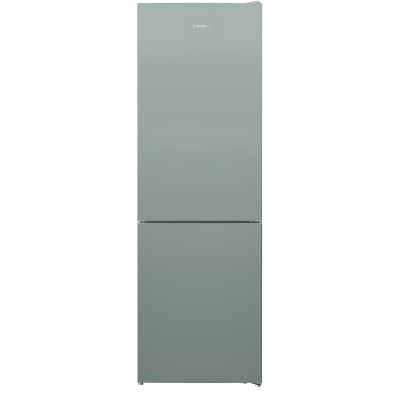 Холодильник Indesit з нижн. мороз., 185x60х67, холод.відд.-223л, мороз.відд.-120л, 2дв., А++, ST, сріблястий