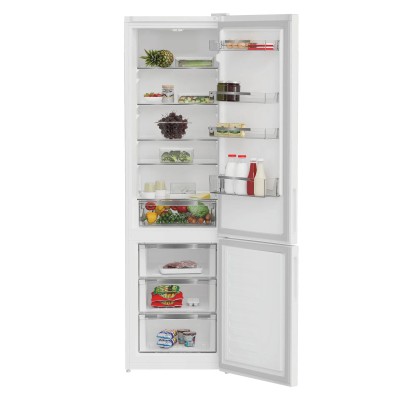 Холодильник Indesit з нижн. мороз., 202.5x60х67, холод.відд.-266л, мороз.відд.-120л, 2дв., А++, ST, білий