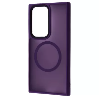 Чохол WAVE Matte Insane Case with Magnetic Ring Samsung Galaxy S22 Ultra deep purple