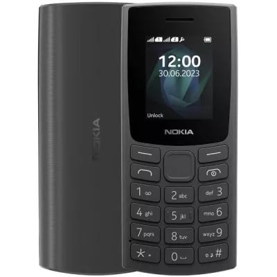 Nokia 105 SS 2023 Charcoal (no charger)