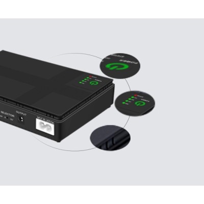 Джерело безперебійного живлення Andes DC1018P 18W 8800mAh 12V/9V/5V для роутера