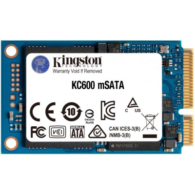 Накопичувач SSD Kingston mSATA 256GB SATA SKC600 (SKC600MS/256G)