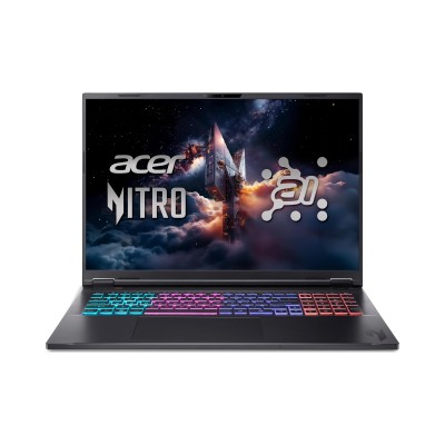 Ноутбук Acer Nitro 18 AN18-61 18" WQXGA IPS, AMD R9-365, 32GB, F2TB, NVD5070Ti-12, Lin, чорний (NH.QYFEU.003)