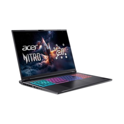 Ноутбук Acer Nitro 18 AN18-61 18" WQXGA IPS, AMD R9-365, 32GB, F2TB, NVD5070Ti-12, Lin, чорний (NH.QYFEU.003)