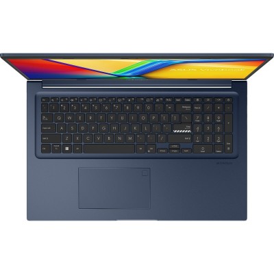 Ноутбук ASUS Vivobook 17 X1704VA-AU662 17.3" FHD IPS, Intel U300, 16GB, F512GB, UMA, NoOS, Блакитний (90NB10V2-M00SL0)