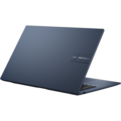 Ноутбук ASUS Vivobook 17 X1704VA-AU662 17.3" FHD IPS, Intel U300, 16GB, F512GB, UMA, NoOS, Блакитний (90NB10V2-M00SL0)