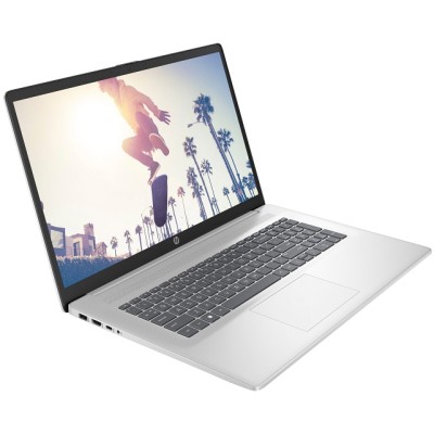 Ноутбук HP 17-cn4042ua 17.3" FHD IPS AG, Intel 5-120U, 16GB, F1024GB, UMA, DOS, сріблястий (CS8C1EA)