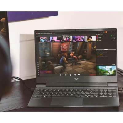 Ноутбук HP Victus 15-fa2012ua 15.6" FHD IPS AG, Intel i7-13620H, 24GB, F1024GB, NVD5060-8, DOS, сірий (D06GXEA)