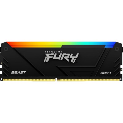Пам'ять ПК Kingston DDR4 8GB 3200 FURY Beast RGB
