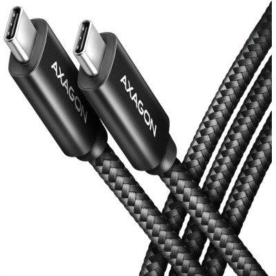 Кабель AXAGON BUCM2-CM30AB USB-C  USB-C 2.0, 3m, PD 240W 5A, Black