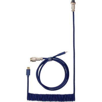 Кабель Type-A/Type-C Keychron Coiled Cable Blue (CABL_KEYCHRON)