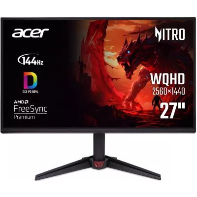 Монітор Acer 27"VG270UP6bmiipx 2xHDMI, DP, MM, IPS, 2560x1440, 144Hz, 1ms (UM.HV0EE.609)