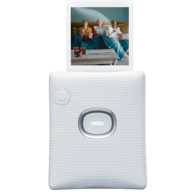 Портативний кольоровий фотопринтер FUJI Instax LINK SQ WHITE EX D Білий