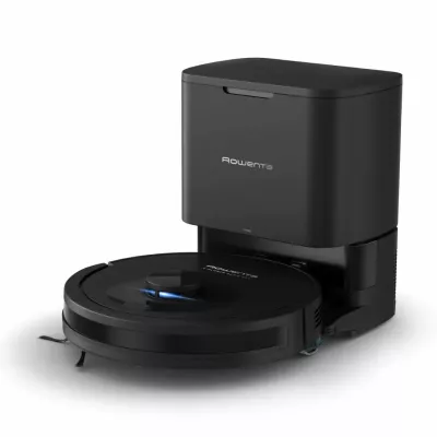 Робот-пилосос Rowenta миючий X-Plorer Serie 85+, 6000ПаВт, h=9.7см, 0.26л, конт пил -0.29л, автон. робота до 270хв, самоочистка,