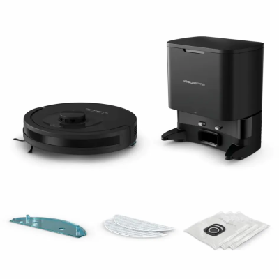 Робот-пилосос Rowenta миючий X-Plorer Serie 85+, 6000ПаВт, h=9.7см, 0.26л, конт пил -0.29л, автон. робота до 270хв, самоочистка,