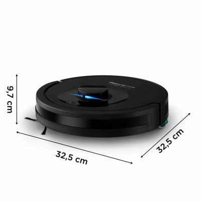 Робот-пилосос Rowenta миючий X-Plorer Serie 85+, 6000ПаВт, h=9.7см, 0.26л, конт пил -0.29л, автон. робота до 270хв, самоочистка,