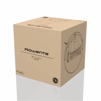 Робот-пилосос Rowenta миючий X-Plorer Serie 85+, 6000ПаВт, h=9.7см, 0.26л, конт пил -0.29л, автон. робота до 270хв, самоочистка,