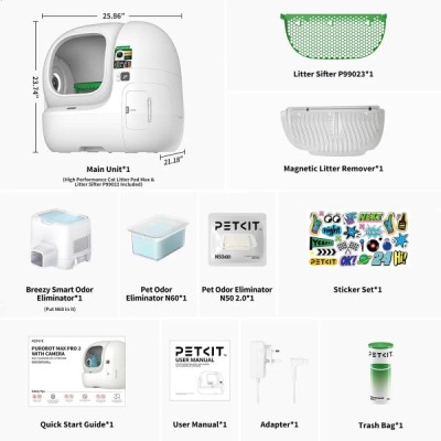 Смарт лоток PETKIT PUROBOT MAX PRO 2 P9904