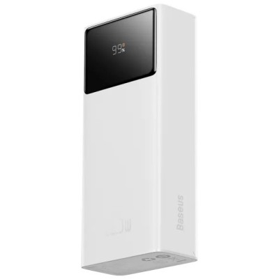 Портативна батарея Baseus 30000mAh 22.5W Star-Lord Digital Display (PPXJ080102) White