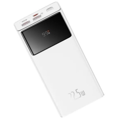 Портативна батарея Baseus 30000mAh 22.5W Star-Lord Digital Display (PPXJ080102) White