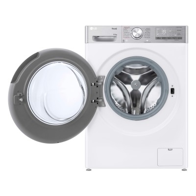 Прально-сушильна машина LG фронтальна, 9(5)кг, 1200, А, 48см, дисплей, пара, інвертор, білий