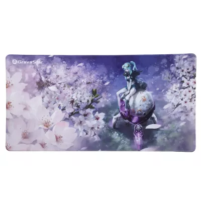 Ігрова поверхня GravaStar SAKURA, XL (900х450х3мм), рожевий (GSA8_MPD_SAKURA)