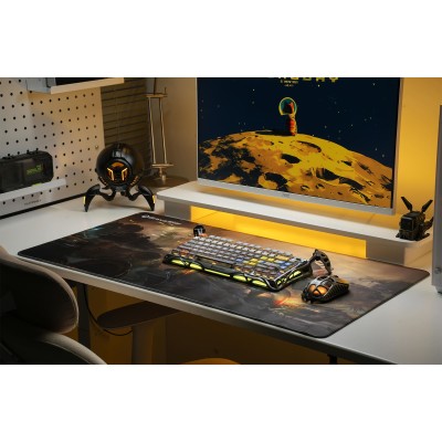 Ігрова поверхня GravaStar SHARK, XL (900х450х3мм), чорний (GSA8_MPD_SHARK)