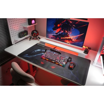 Ігрова поверхня GravaStar WARRIOR, XL (900х450х3мм), чорний (GSA8_MPD_WARRIOR)