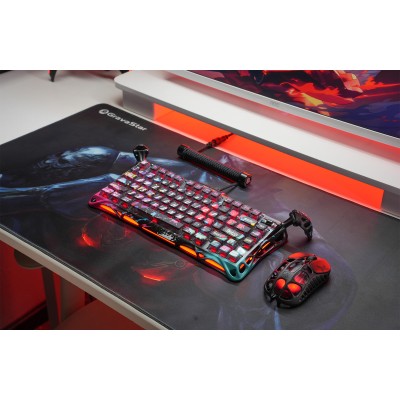 Ігрова поверхня GravaStar WARRIOR, XL (900х450х3мм), чорний (GSA8_MPD_WARRIOR)