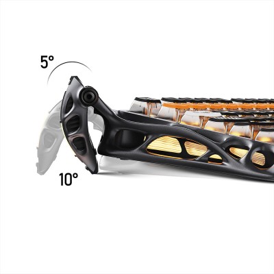 Клавіатура механічна GravaStar Mercury K1 Pro 80keys, GravaStar x Kailh Speedy Mint, BT/WL/USB, CyberFlare (GS_K1_PRO_BO_BLK)