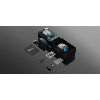 Миша GravaStar Mercury M1 Pro, magnesium alloy body, BT/WL/USB-A, RGB, Gradient Black (GRAVASTAR_M1_PRO_GBLK)