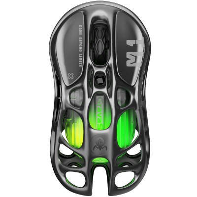 Миша GravaStar Mercury M1 Pro, magnesium alloy body, BT/WL/USB-A, RGB, Gunmetal Gray (GRAVASTARM1PRO_GRY)