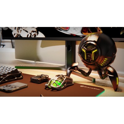 Миша GravaStar Mercury M1 Pro, magnesium alloy body, BT/WL/USB-A, RGB, Gunmetal Gray (GRAVASTARM1PRO_GRY)