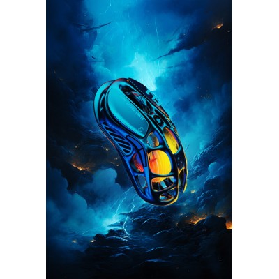 Миша GravaStar Mercury M1 Pro, magnesium alloy body, BT/WL/USB-A, RGB, Gunmetal Gray (GRAVASTARM1PRO_GRY)