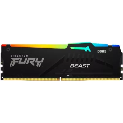 Пам'ять ПК Kingston DDR5 16GB 6400 FURY Beast RGB EXPO