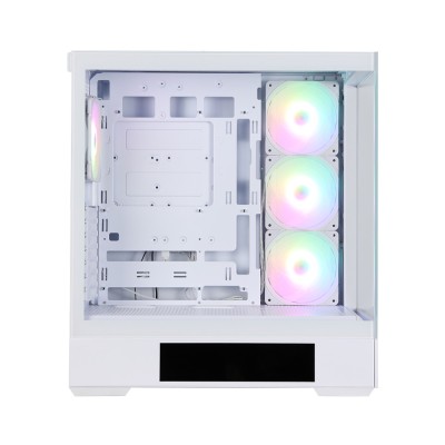 Корпус Zalman P40 DS без БЖ, 2xUSB3.0, 1x Type C, 3x120мм ARGB Reverse, 1x120мм ARGB, VGA 420мм, LCS ready, TG Side/Front Panel,