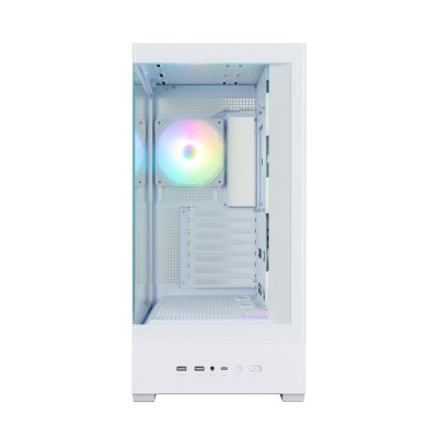 Корпус Zalman P40 DS без БЖ, 2xUSB3.0, 1x Type C, 3x120мм ARGB Reverse, 1x120мм ARGB, VGA 420мм, LCS ready, TG Side/Front Panel,