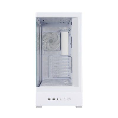 Корпус Zalman P40 DS без БЖ, 2xUSB3.0, 1x Type C, 3x120мм ARGB Reverse, 1x120мм ARGB, VGA 420мм, LCS ready, TG Side/Front Panel,