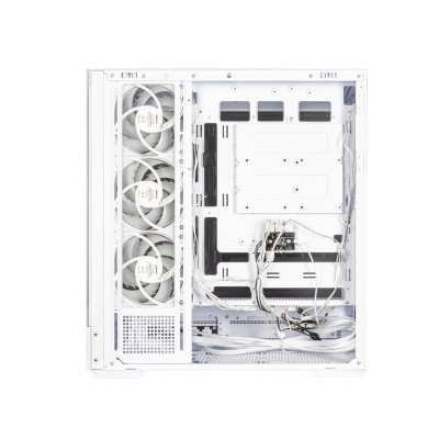 Корпус Zalman P40 DS без БЖ, 2xUSB3.0, 1x Type C, 3x120мм ARGB Reverse, 1x120мм ARGB, VGA 420мм, LCS ready, TG Side/Front Panel,