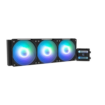 Система рідинного оxолодження Zalman Alpha 2SE A236ARGB, LGA1851, 1700, 1200, 115x, AM5, AM4, TDP 350W, чорний