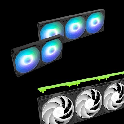 Система рідинного оxолодження Zalman Alpha 2SE A236ARGB, LGA1851, 1700, 1200, 115x, AM5, AM4, TDP 350W, чорний