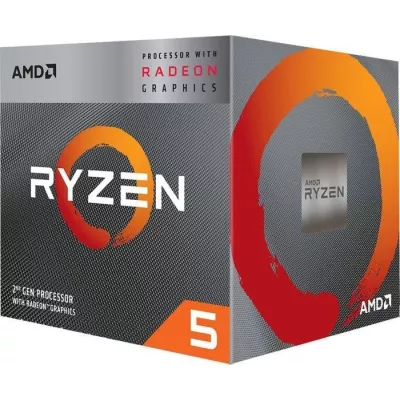 Центральний процесор AMD Ryzen 5 3400G 4C/8T 3.7/4.2GHz Boost 4Mb Radeon RX Vega 11 GPU Picasso AM4 65W Box