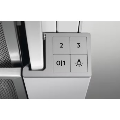 Витяжка Electrolux телескопічна, 59см, 410м.куб/год., білий (LFP326FW)