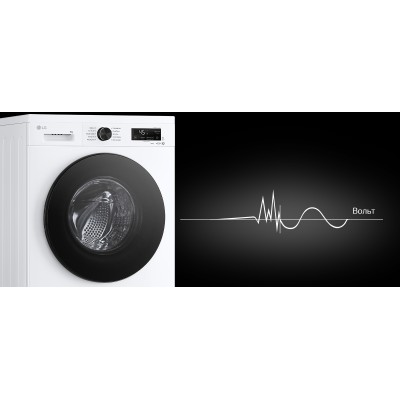 LG Пральна машина фронтальна, 9кг, 1400, A, 55см,