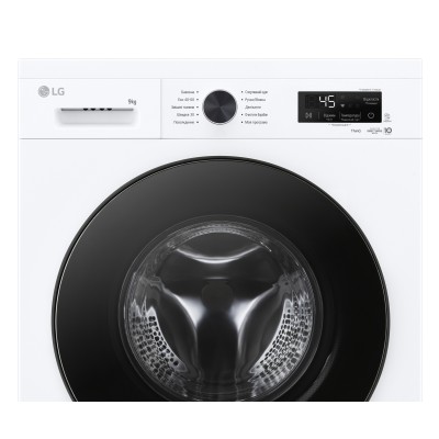 LG Пральна машина фронтальна, 9кг, 1400, A, 55см,