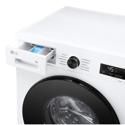 LG Пральна машина фронтальна, 9кг, 1400, A, 55см,