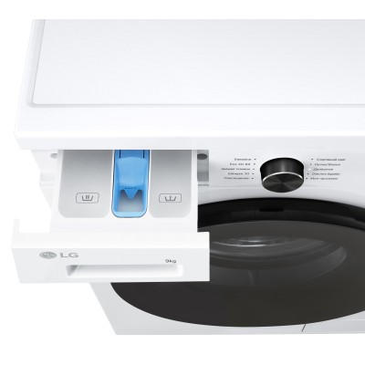 LG Пральна машина фронтальна, 9кг, 1400, A, 55см,